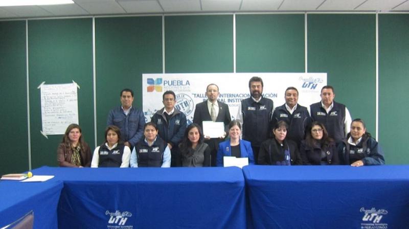 Comprehensive Internationalization Workshop at UT Huejotzingo, Puebla MX. Feb 11, 2015