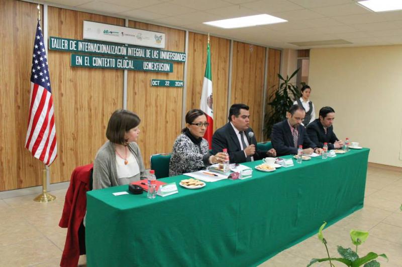 Comprehensive Internationalization Workshop for HEIs in the State of Hidalgo at UT Tulancingo - Tulancingo, Hidalgo, Mexico. Oct 22, 2014